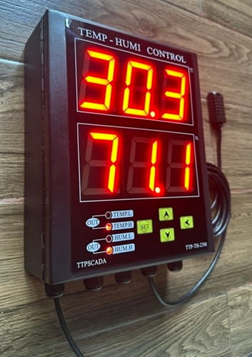 bộ cảnh báo nhiệt độ TTP-TH-23M